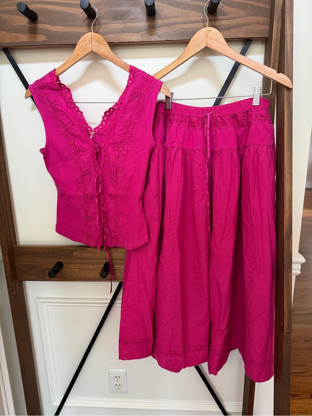 NWOT Free People Gesibelle skirt set - Picture 5 of 14